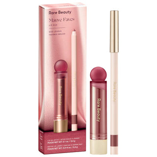 Mauve Faves Lip Duo Makeup Gift Set - Rare Beauty