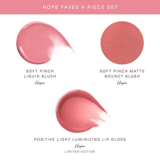 Hope Faves 4-Piece Makeup Gift Set - Rare Beauty