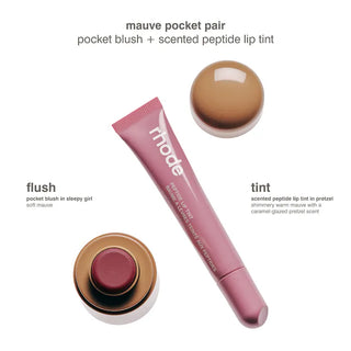Pocket Pair Limited Edition Lip + Cheek Set - Rhode