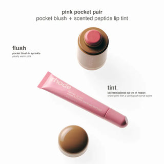 Pocket Pair Limited Edition Lip + Cheek Set - Rhode