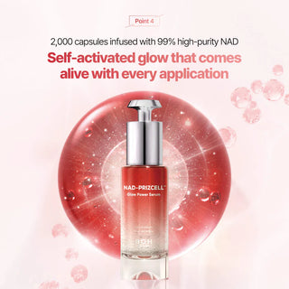 Serum iluminador NAD PRIZCELL™ Glow Power Serum - BIOHEAL BOH