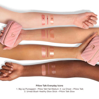 Pillow Talk Everyday Icons Lip & Cheek Makeup Gift Set - Charlotte Tilbury