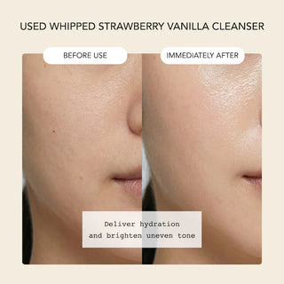 Mascarilla facial Strawberry Vanilla Face Mask Cleanser+Niacinamide - Whipped
