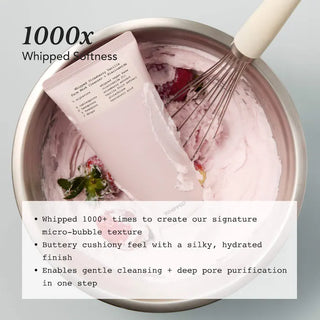 Mascarilla facial Strawberry Vanilla Face Mask Cleanser+Niacinamide - Whipped