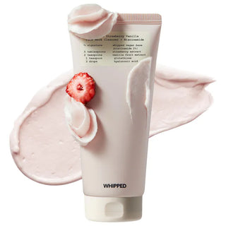 Mascarilla facial Strawberry Vanilla Face Mask Cleanser+Niacinamide - Whipped