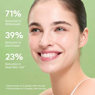 Limpiador facial Fresh Green Rice Mochi Foaming Cleanser con té verde para el acné - Arencia