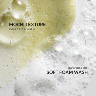 Limpiador facial Fresh Green Rice Mochi Foaming Cleanser con té verde para el acné - Arencia