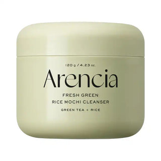 Limpiador facial Fresh Green Rice Mochi Foaming Cleanser con té verde para el acné - Arencia