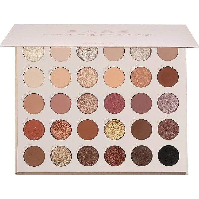 Paleta de Sombras de Ojos Bare Necessities - ColourPop vista frontal con fondo blanco.