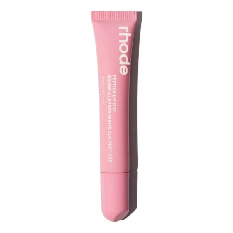 Tinte labial Peptide lip tint THE TINTED LIP LAYER - Rhode Skin vista frontal con fondo blanco.