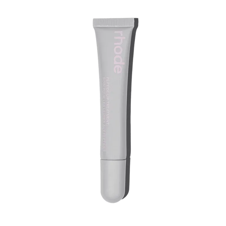 Labial hidratante Peptide lip treatment THE NOURISHING LIP LAYER - Rhode Skin vista frontal con fondo blanco.